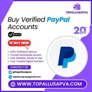 Buy Verified PayPal Accounts